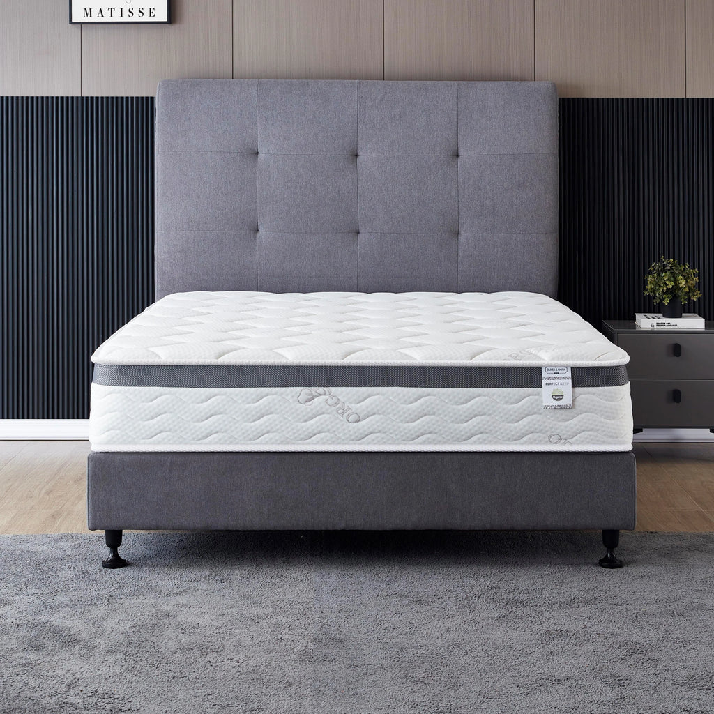 Queen Size 10 Inch Memory Foam Spring Hybrid Mattress J91920