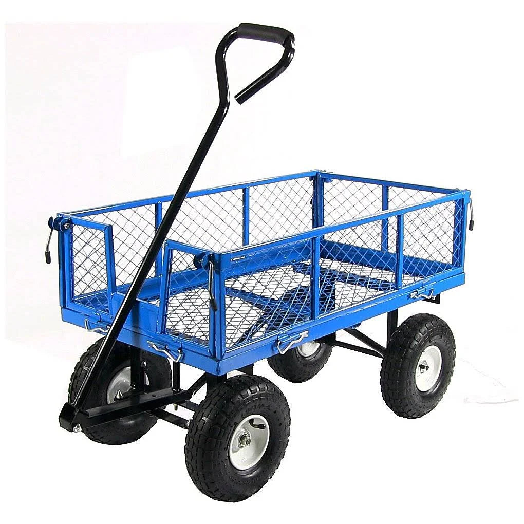 Blue Steel Log Cart B510