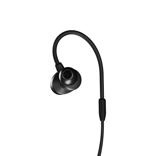 Black in-Ear Mobile Gaming Headset with Detachable Boom Mic W338