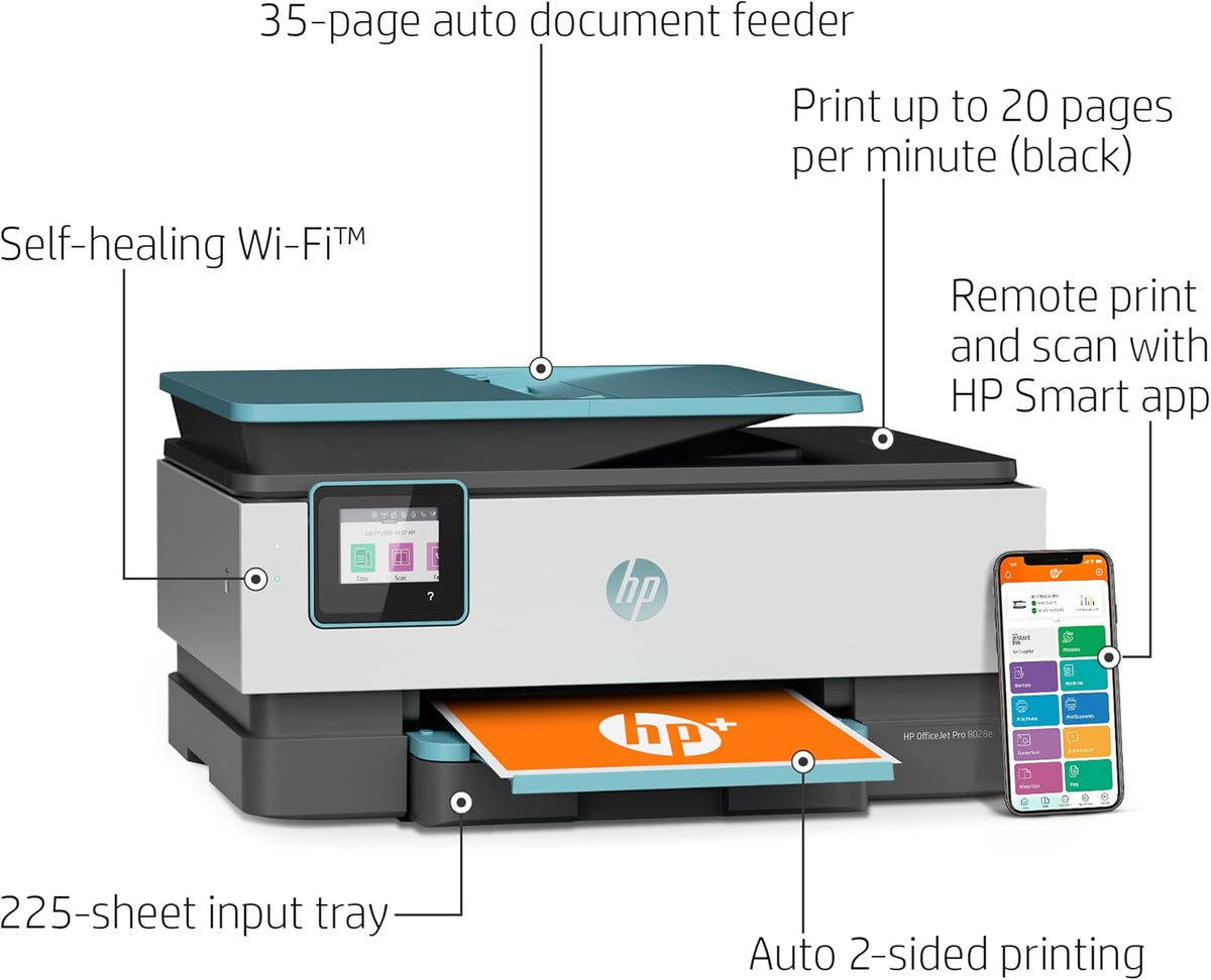 Wireless Color All in one Inkjet Printer with Auto Document Feeder H929
