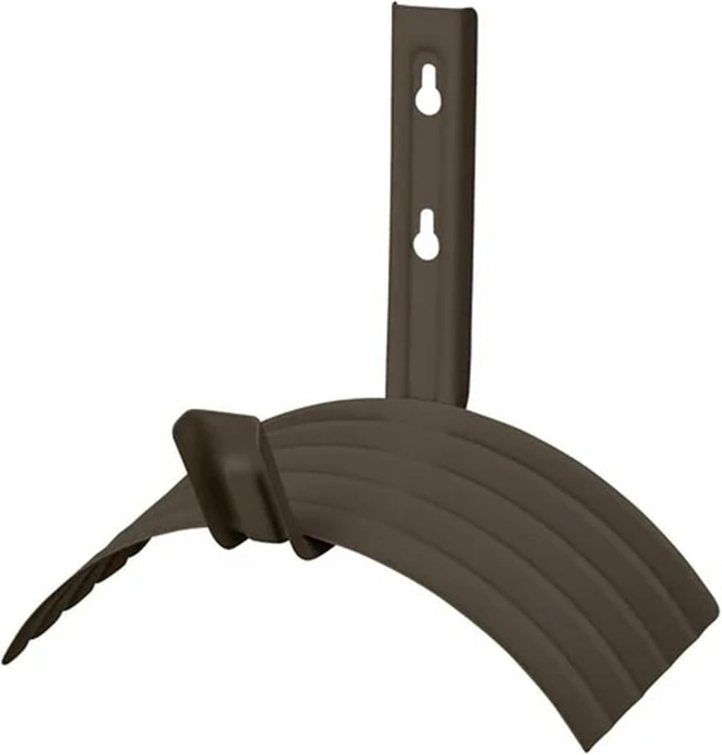 Metal Wall Mount Hose Hanger Brown X418702