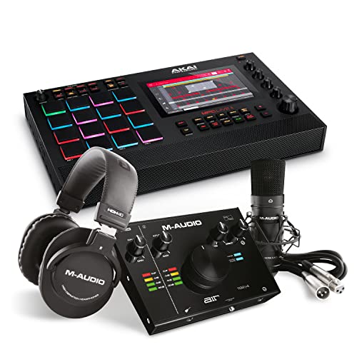 Battery Powered Drum Machine, Sampler and Beat Maker With Speakers, Drum Pads, Synth Engines and Touch Display V309