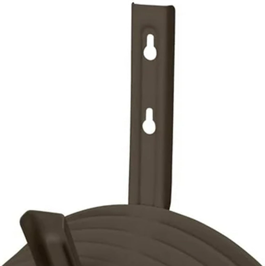 Metal Wall Mount Hose Hanger Brown X418702