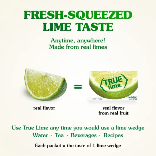 100 Packets Sugar Free Lime Water Flavoring Powder Packets L922