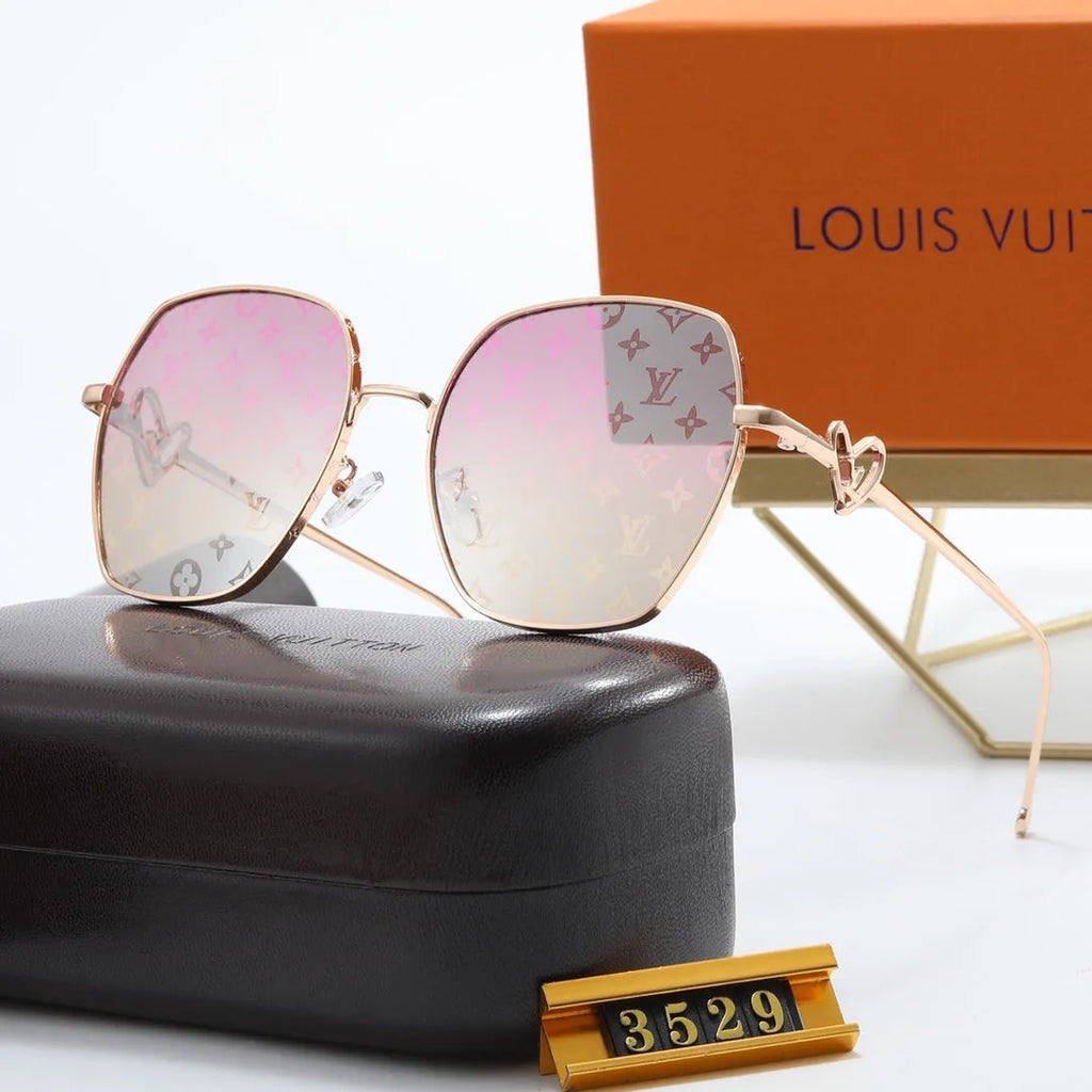Fashionable Four-Leaf Clover Flat Sunglasses L857