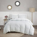 King/Cal. King Cotton Printed Reversible Duvet Cover Set with 2 Shams B539847