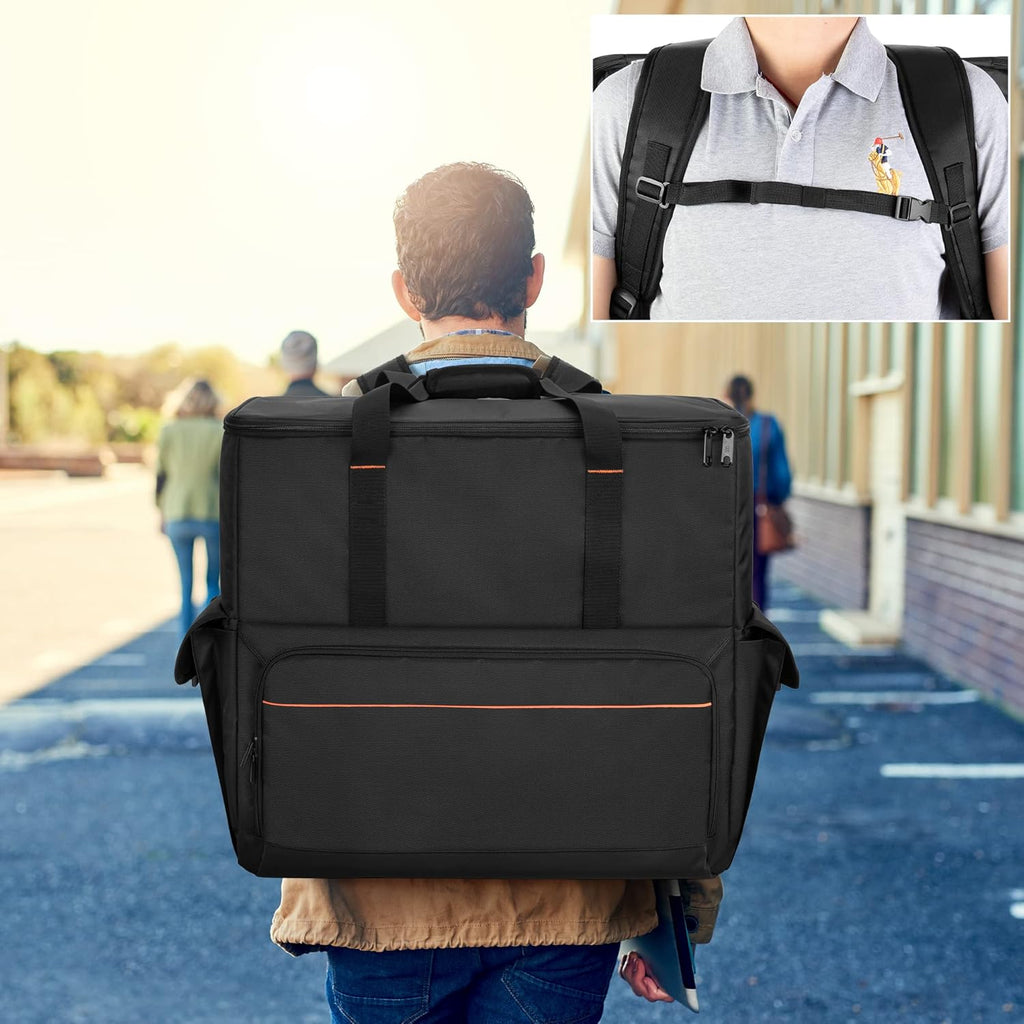 Black PC Backpack Carrying Case S38646