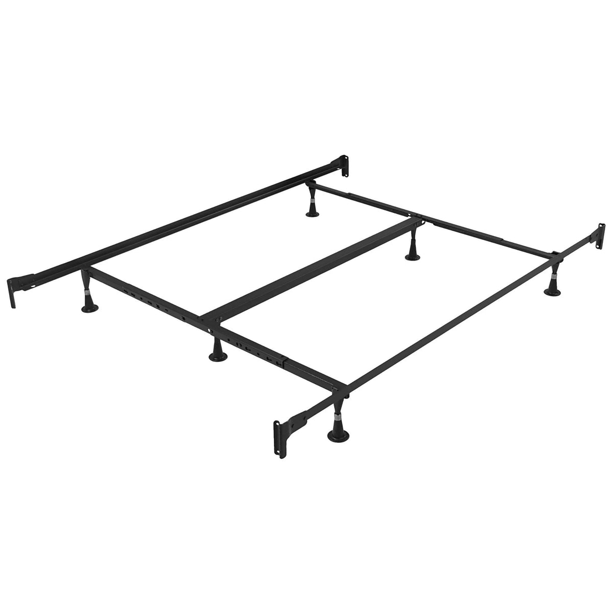 2-Sided Gentle Firm Mattress Set with Bed Frame Full E65169