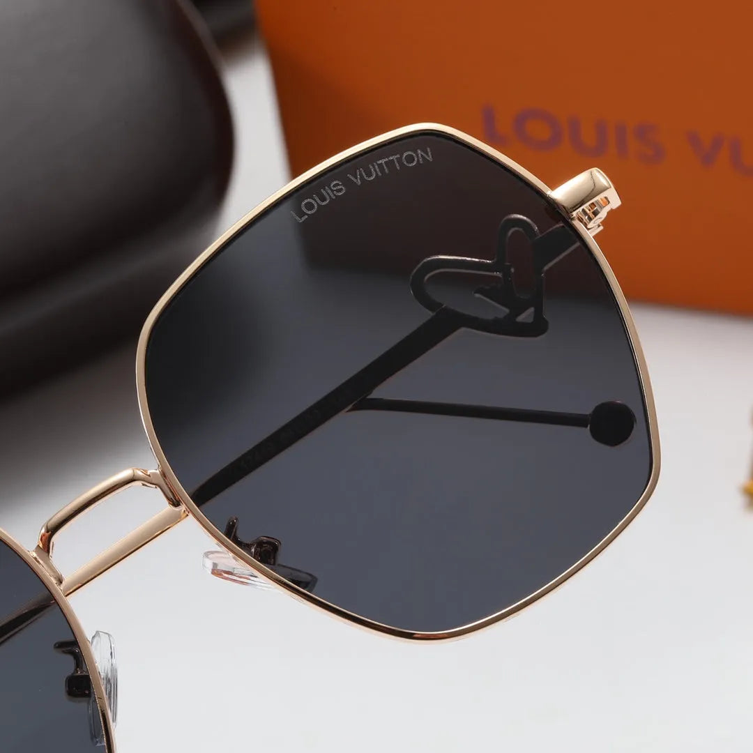 Fashionable Four-Leaf Clover Flat Sunglasses L857
