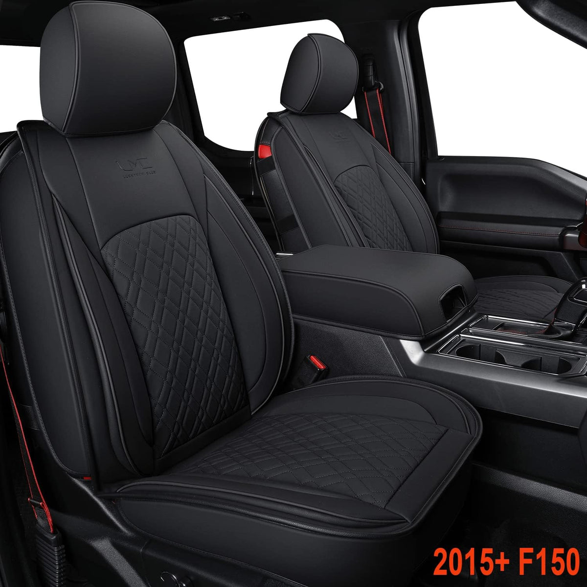 Black-Blue Full Set Seat Covers O61149