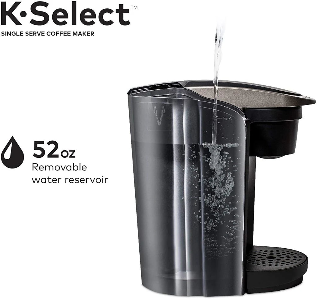 Single Serve K-Cup Pod Coffee Maker, Matte Black H818