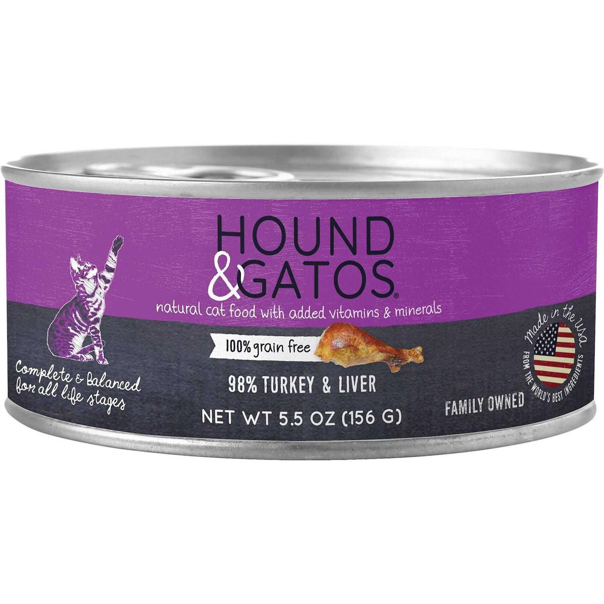 Canned Cat Food 5.5oz Liver V15719