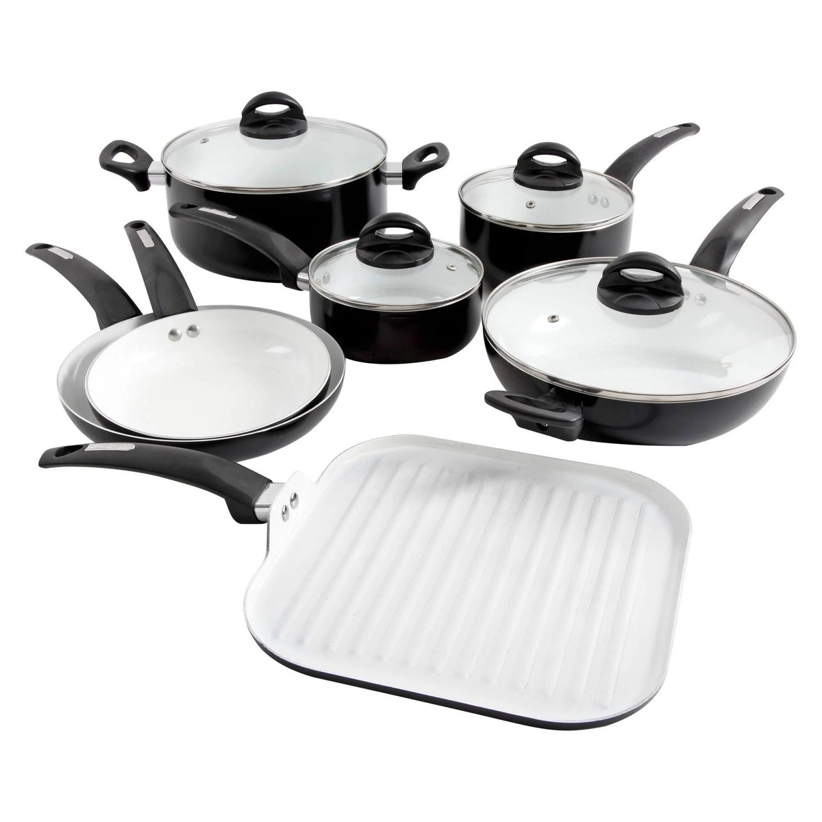 11-Piece Aluminum Cookware Set V673