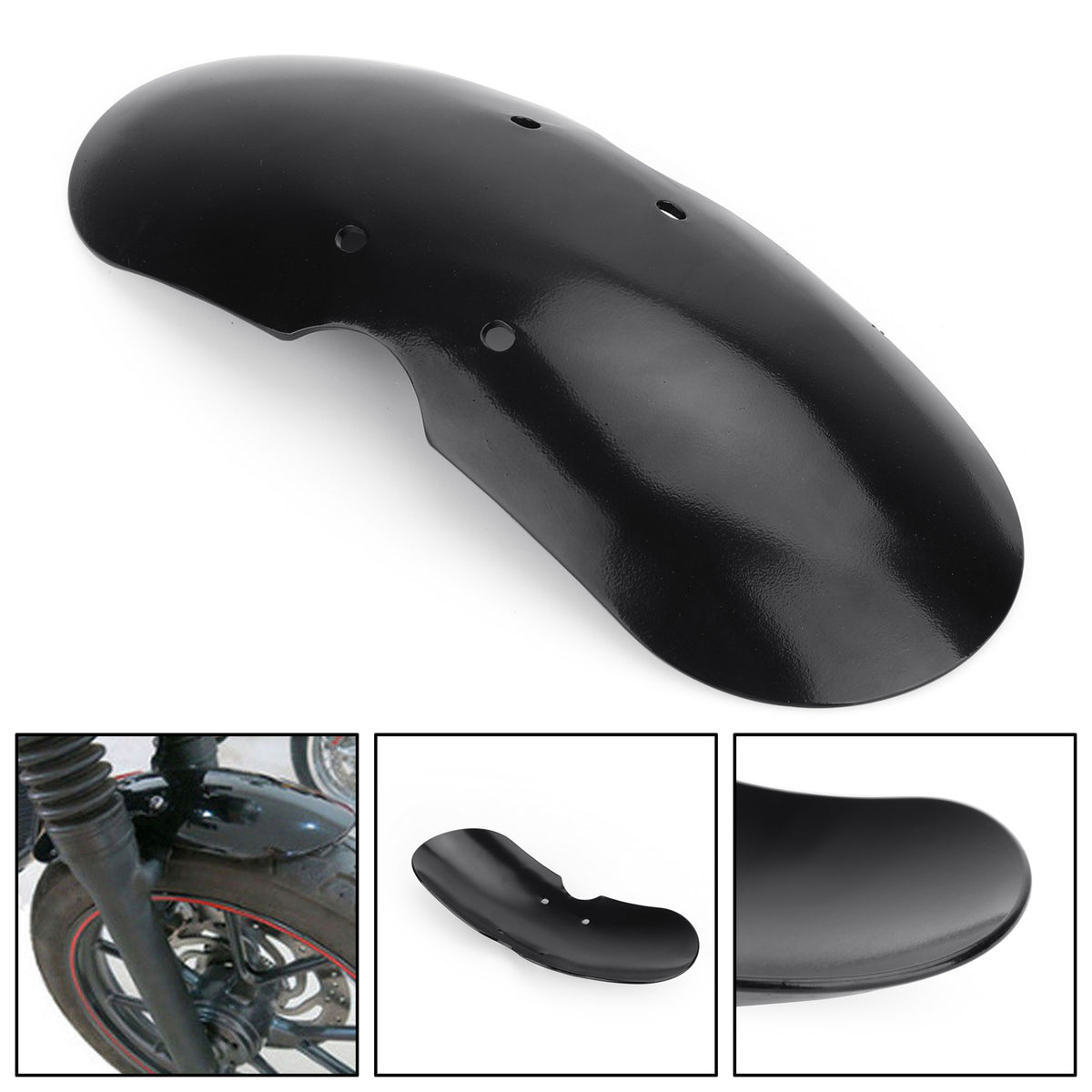 Short Front Fender Mudguard For Triumph Bonneville T100 Scrambler Thruxton W354512