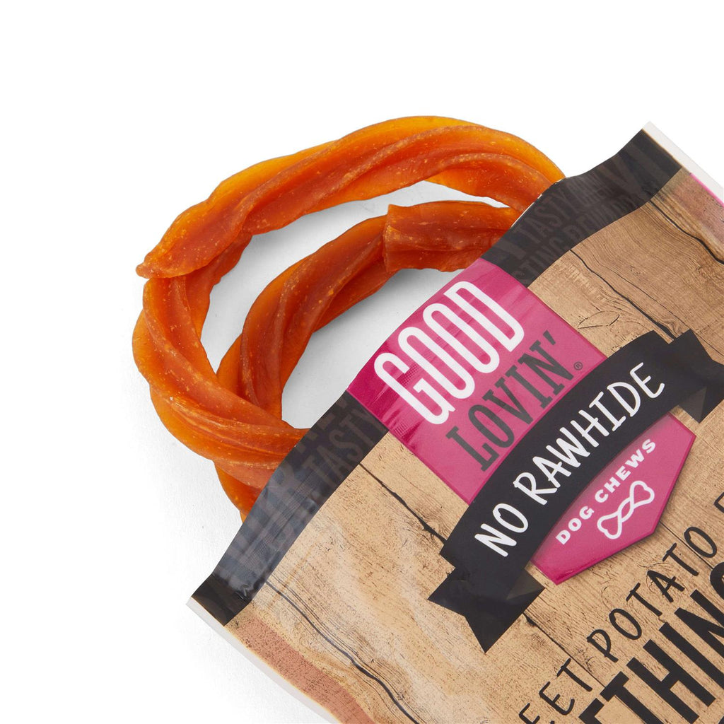 Sweet Potato Flavor Pup Ring Dog Chew B33856