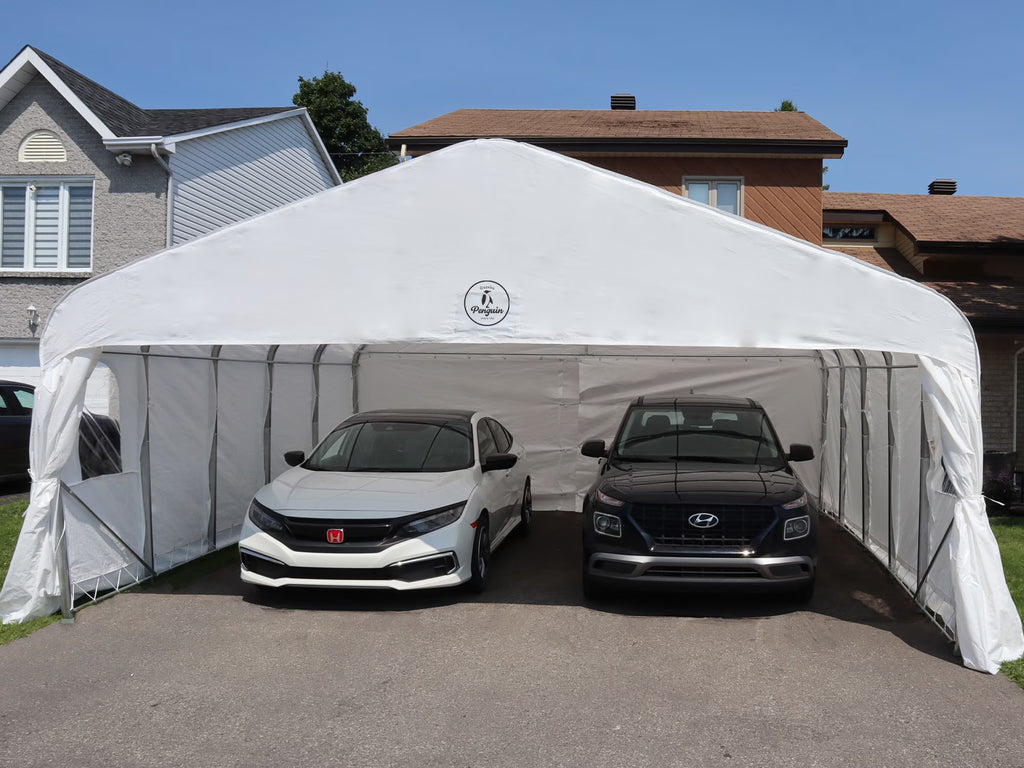 Double Car Shelter 18 ft x 20 ft G396858