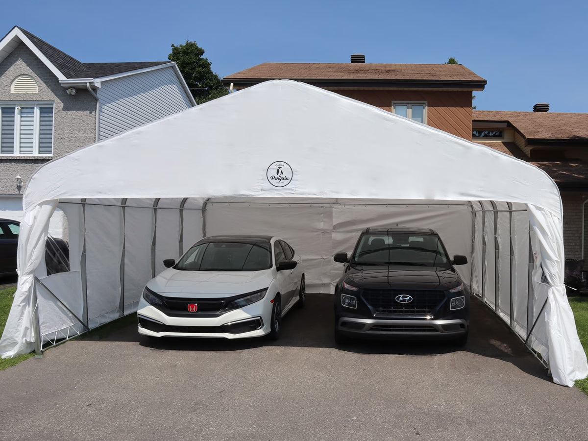 Double Car Shelter 18 ft x 20 ft G396858