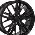 20x8.5 Black Aluminum Wheel W68190