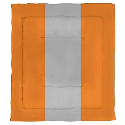 Twin XL Orange Microfiber Reversible Comforter H632