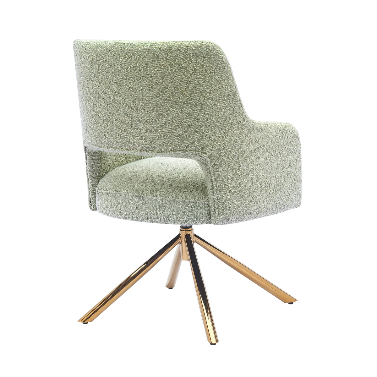 Desert Sage Boucle Accent Arm Chair X69545