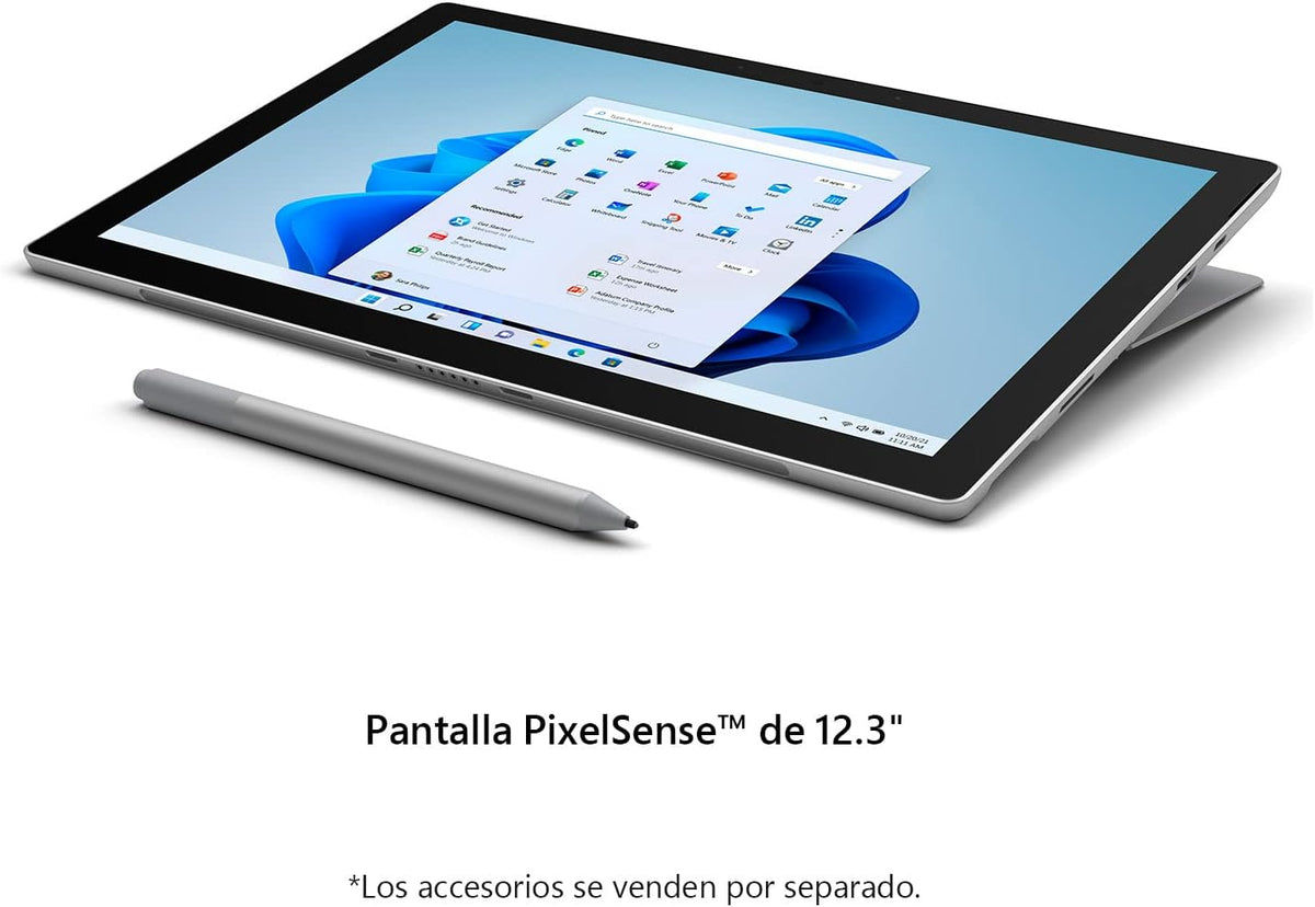Surface Pro 128GB i5-1135G7 8GB RAM 12.3-inch Touchscreen Wi-Fi Quad-Core i5 Windows 11 Home Platinum C70916