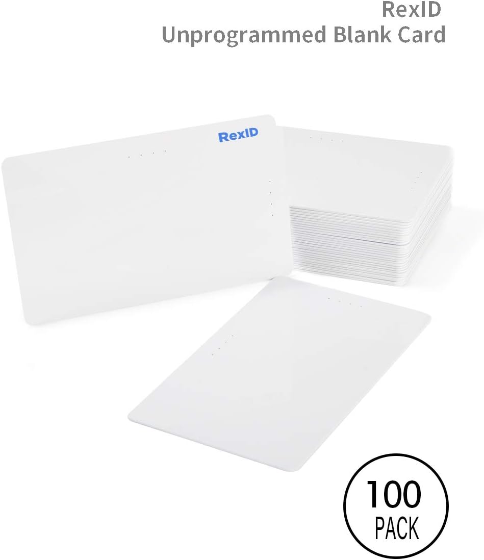 125KHz Blank ISO Proximity Card 50Pack D78005