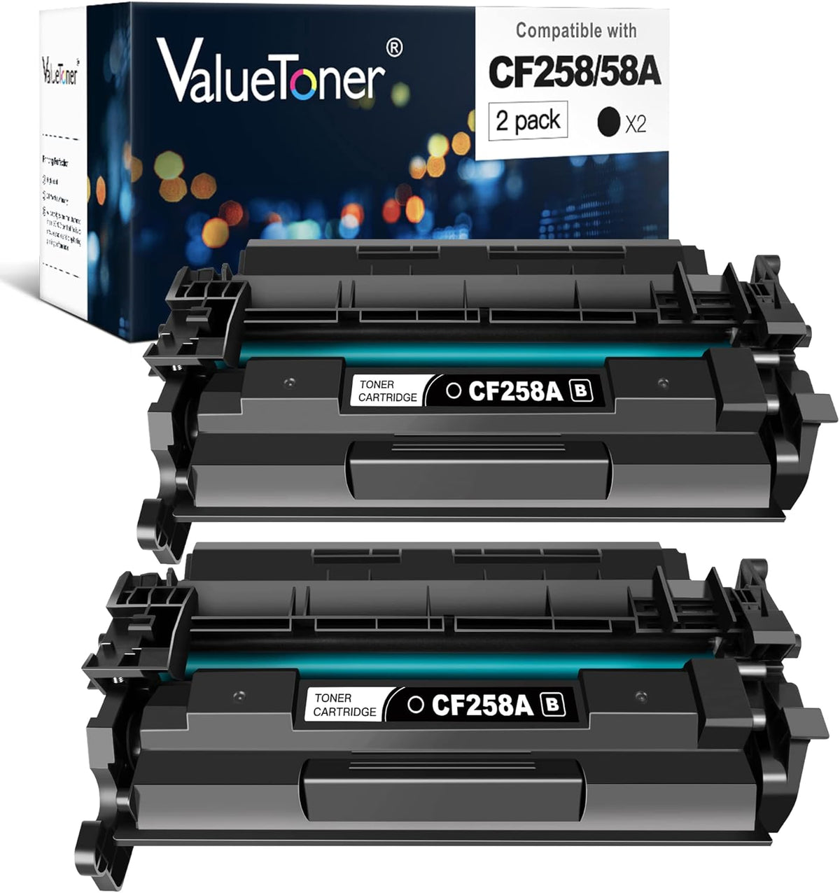 Black 2-Pack Toner Cartridge Z965494