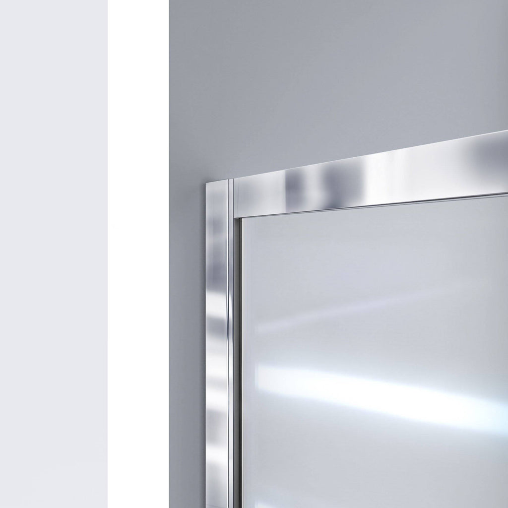 Clear Sliding Shower Door in Oil Rubbed Bronze Z883