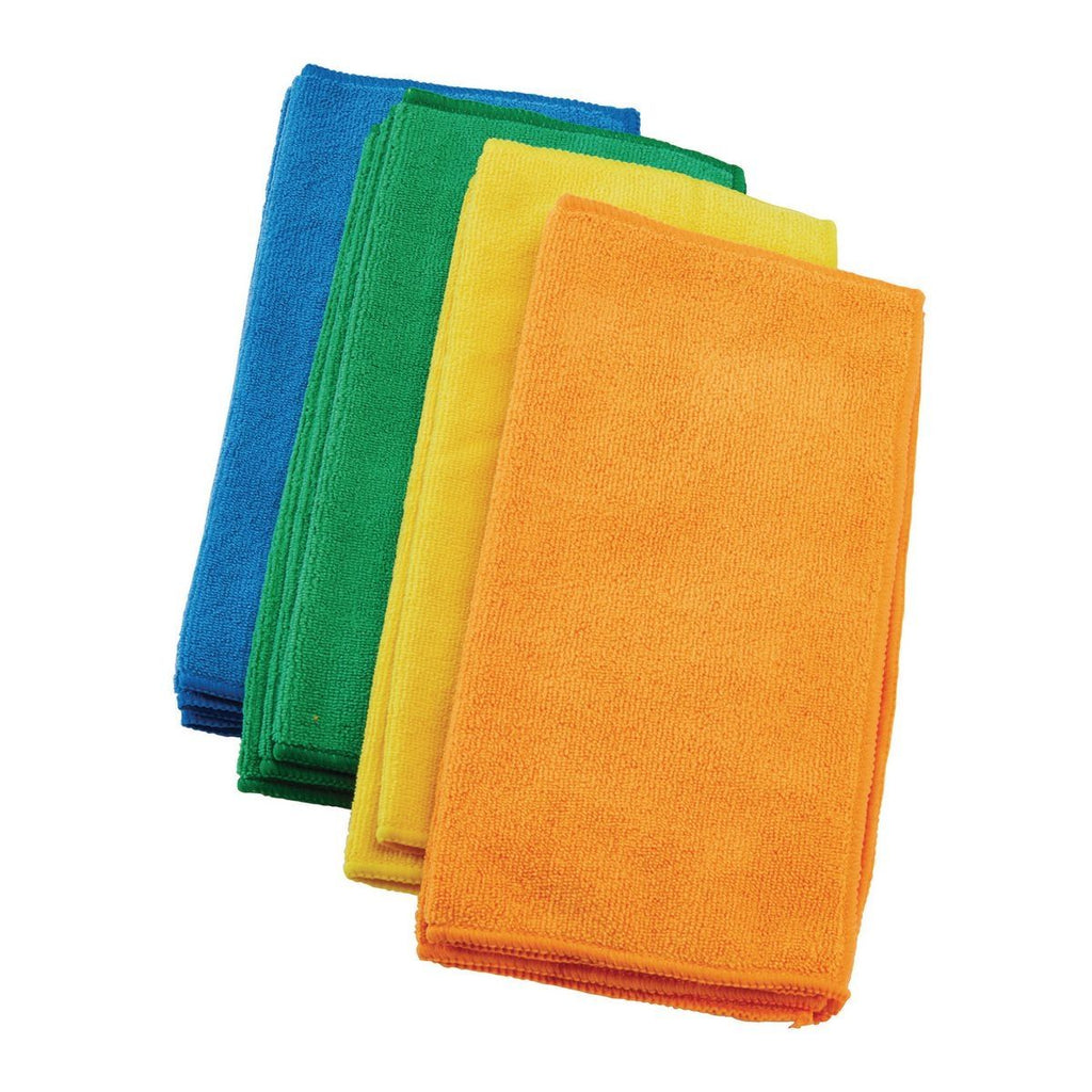 Microfiber Cleaning Cloths 12 in. x 12 in. 12-Pack Q971477