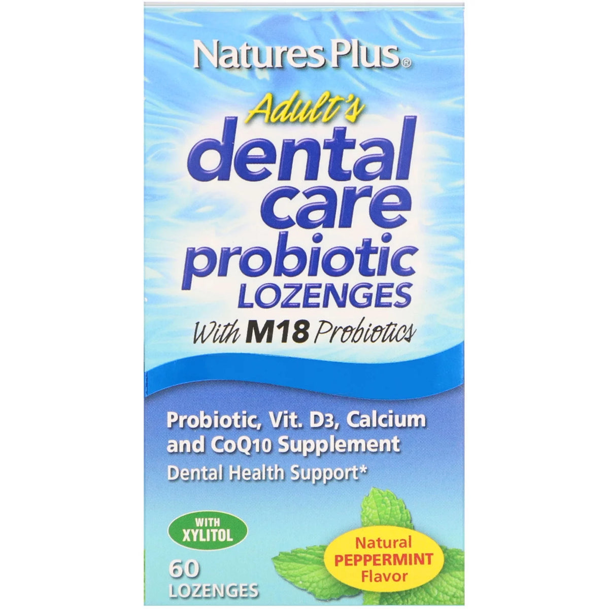 Peppermint Probiotic Lozenges K362135