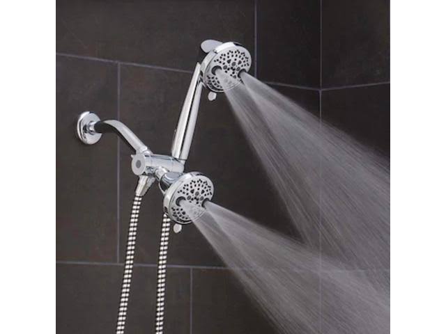 Chrome Multi-Function Hand Shower Package with Hose Z5765