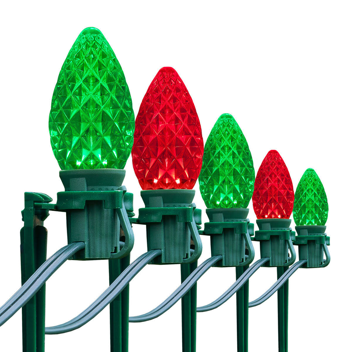Green Red Christmas LED Pathway Lights U761800