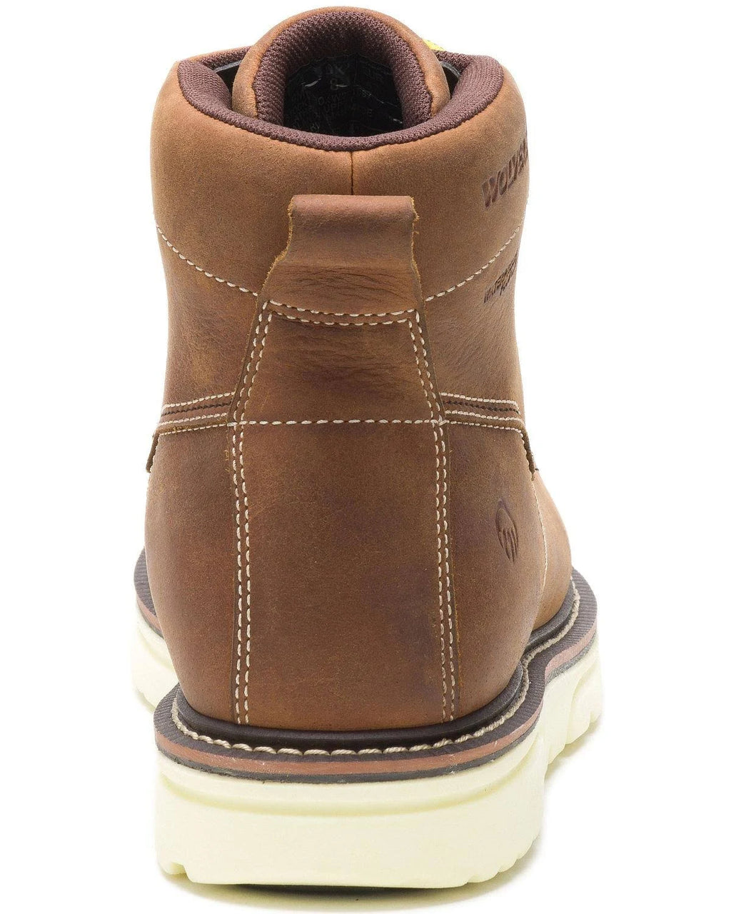 Tan Moc-Toe Work Boots D136