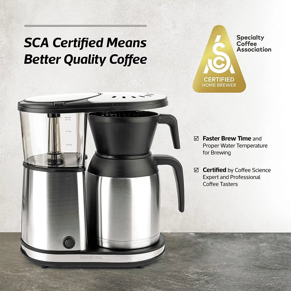 5 Cup Drip Coffee Maker with Double Wall Thermal Carafe E92950