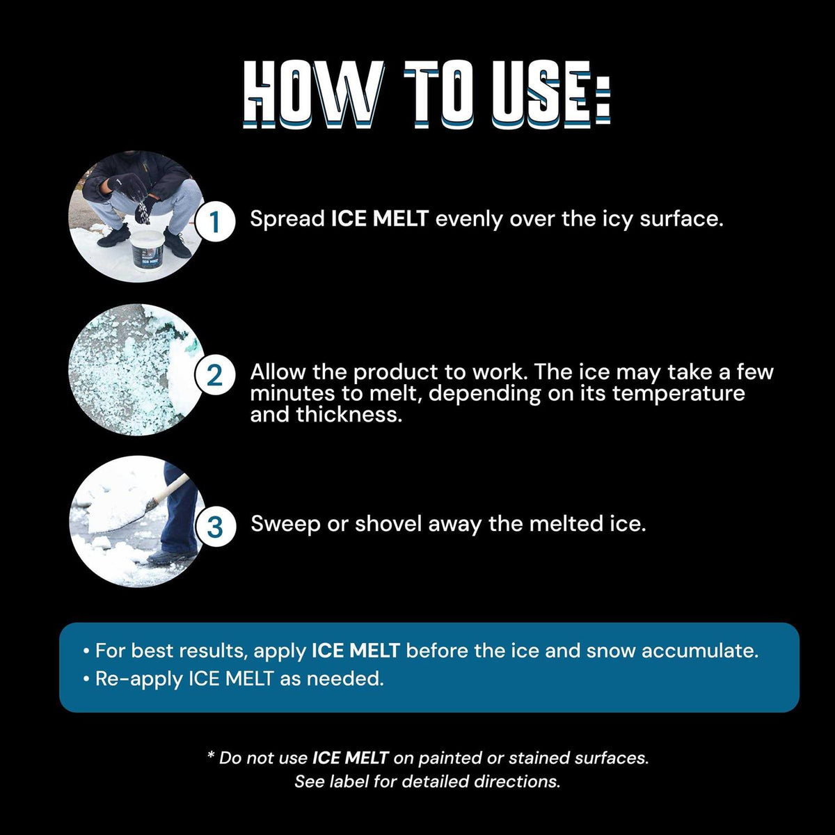 Ice Melt Snow Salt N633