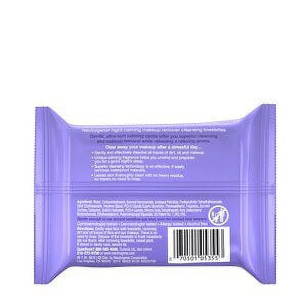 5 Pack Neutrogena Make-Up Remover Cleansing Towelettes 25 Each A3245