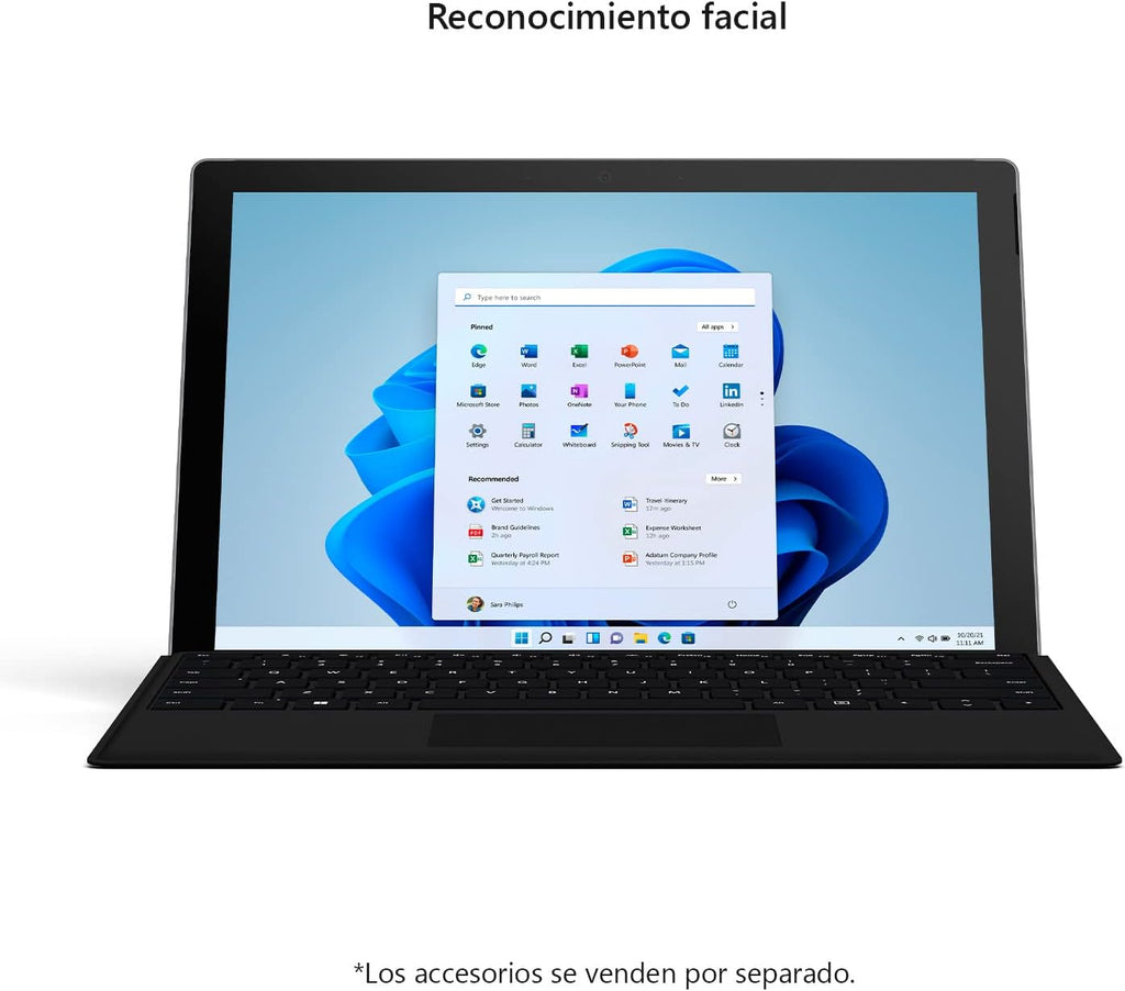 Surface Pro 128GB i5-1135G7 8GB RAM 12.3-inch Touchscreen Wi-Fi Quad-Core i5 Windows 11 Home Platinum C70916