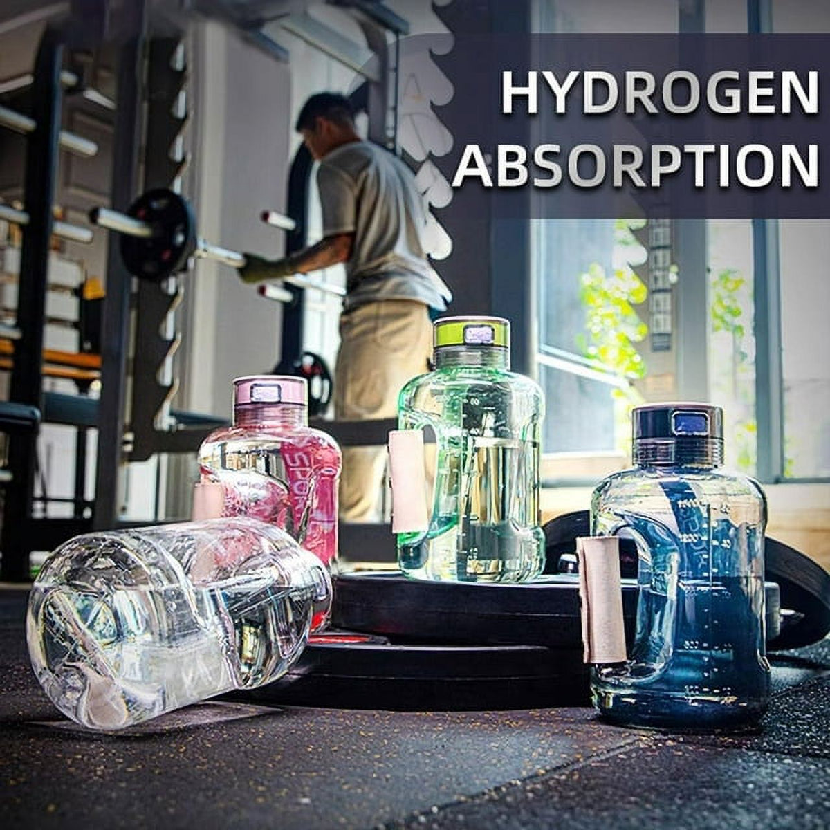 1.5L Hydrogen Water Bottle K3765