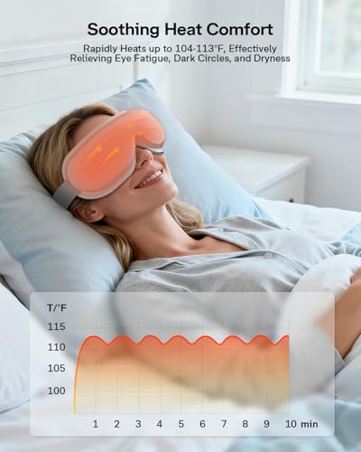 Heated Eye Massager with Bluetooth Music B98799