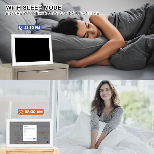 10.1 Inch Smart Digital Calendar Planner & Chore Chart, IPS HD Touchscreen Interactive Display C533205