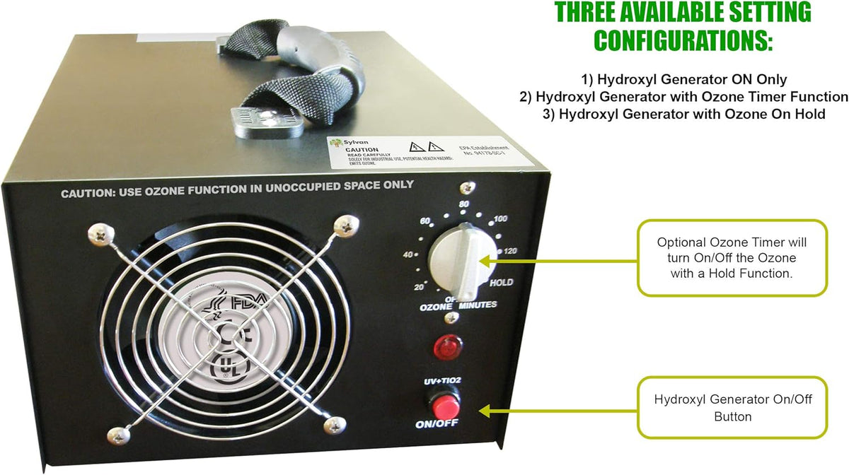 Hydroxyl Generator with Ozone Machine W231