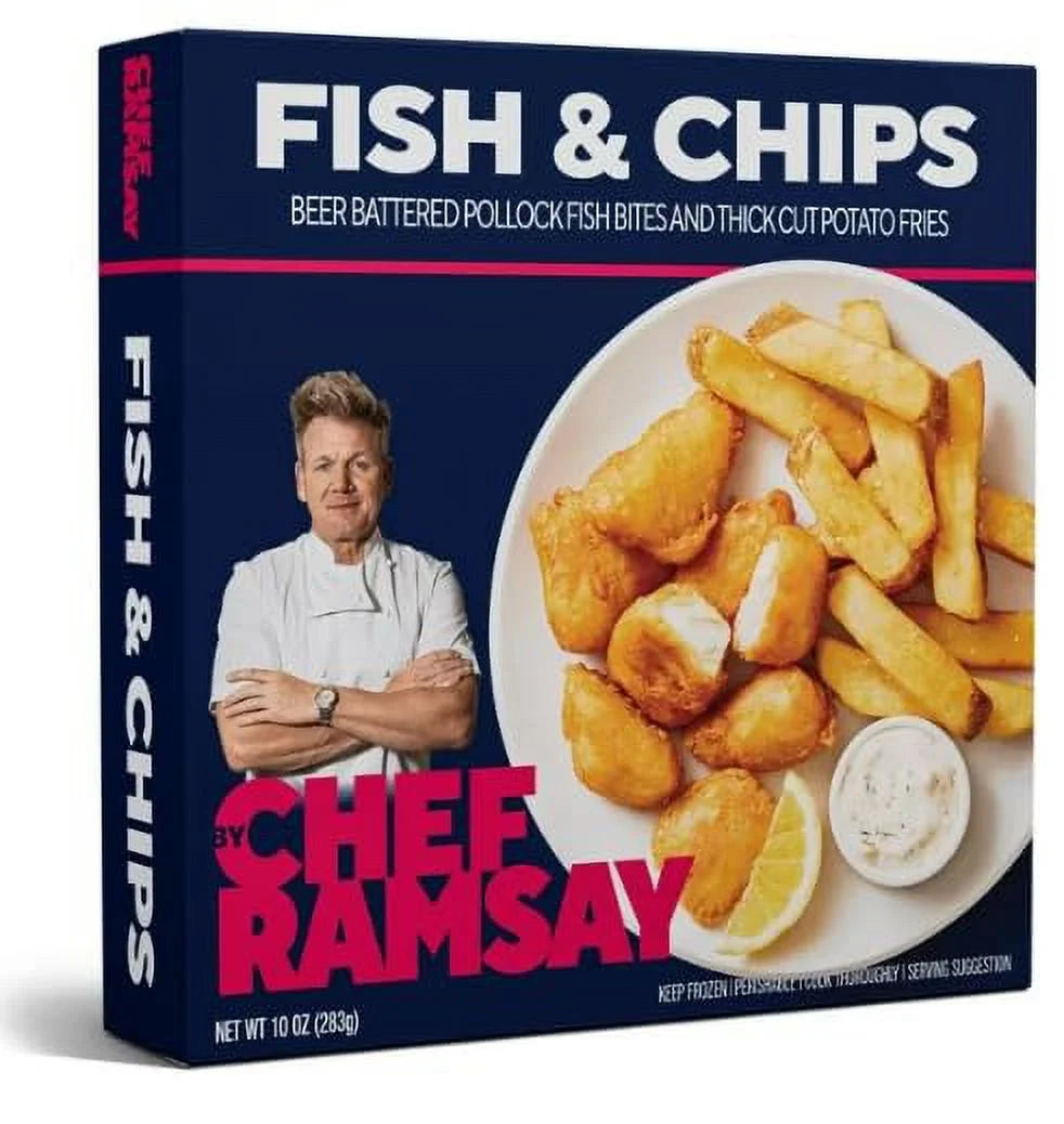 9.5oz Frozen Fish and Chips Pack of 10 K63109