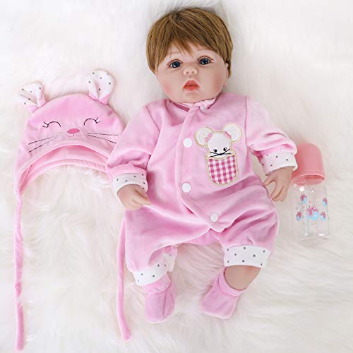 16 inch Silicone Vinyl Reborn Baby Doll I102542
