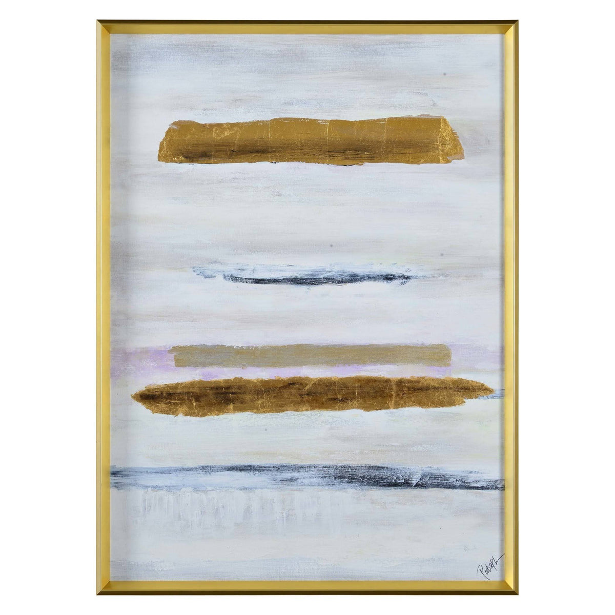 Framed Canvas Painting D925
