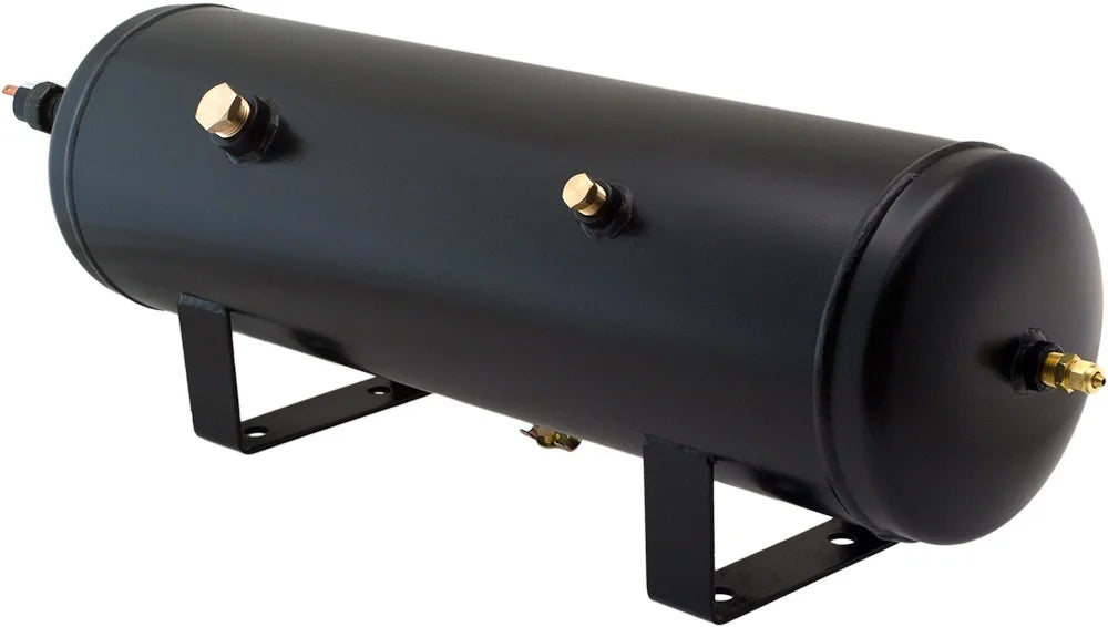 Train Horn Kit with 200psi Air Compressor, 3 Gallon Tank, 3 Trumpets O329336