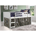 White Twin Tent Loft Bed I783