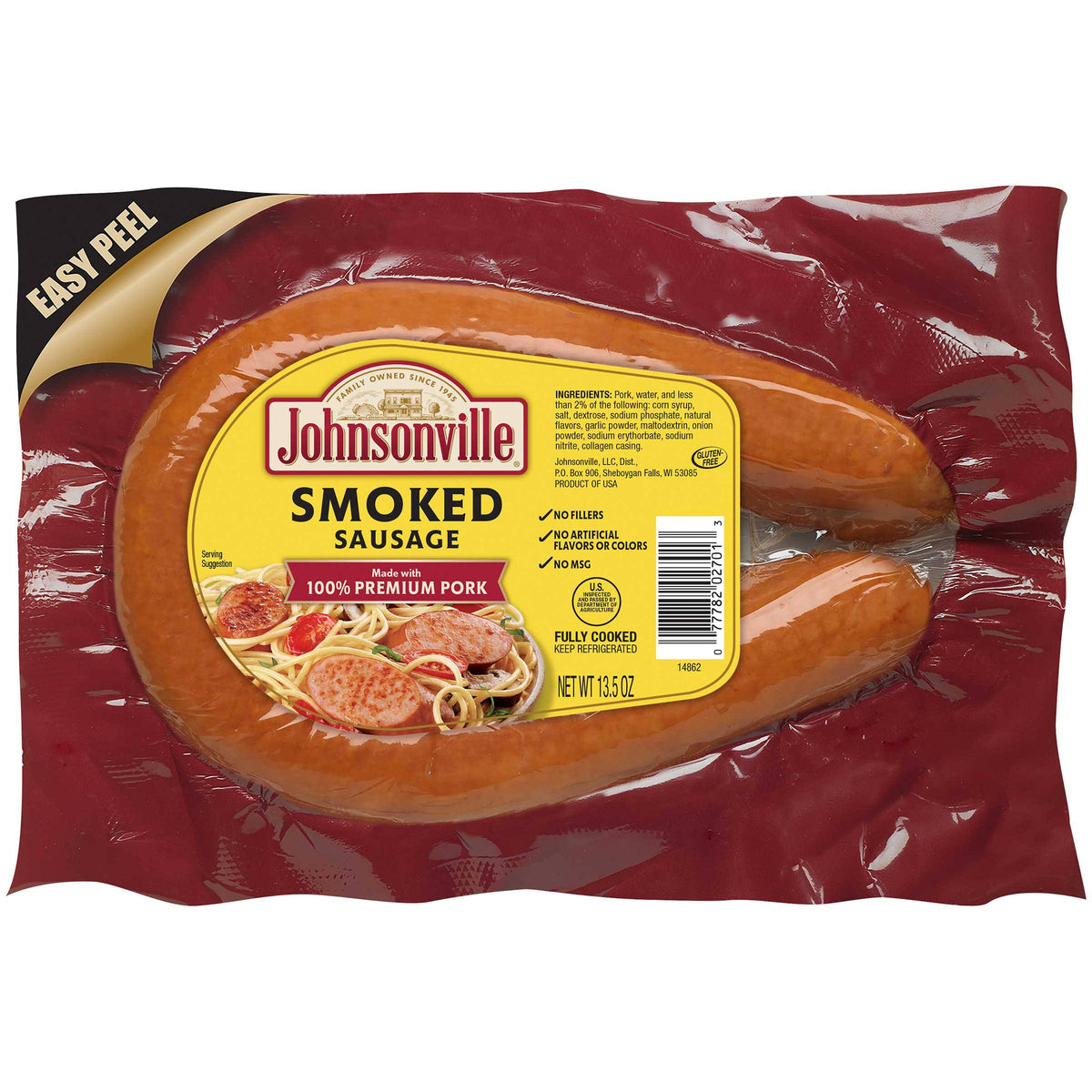 13.5 Ounce Smoked Sausage Rope I10312