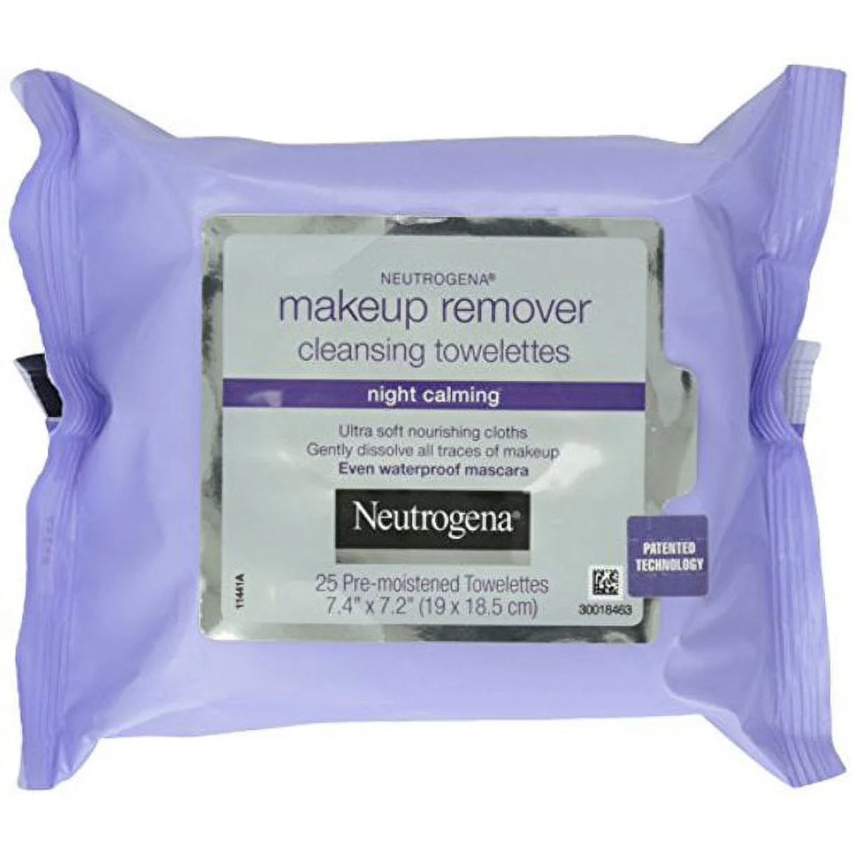 5 Pack Neutrogena Make-Up Remover Cleansing Towelettes 25 Each A3245