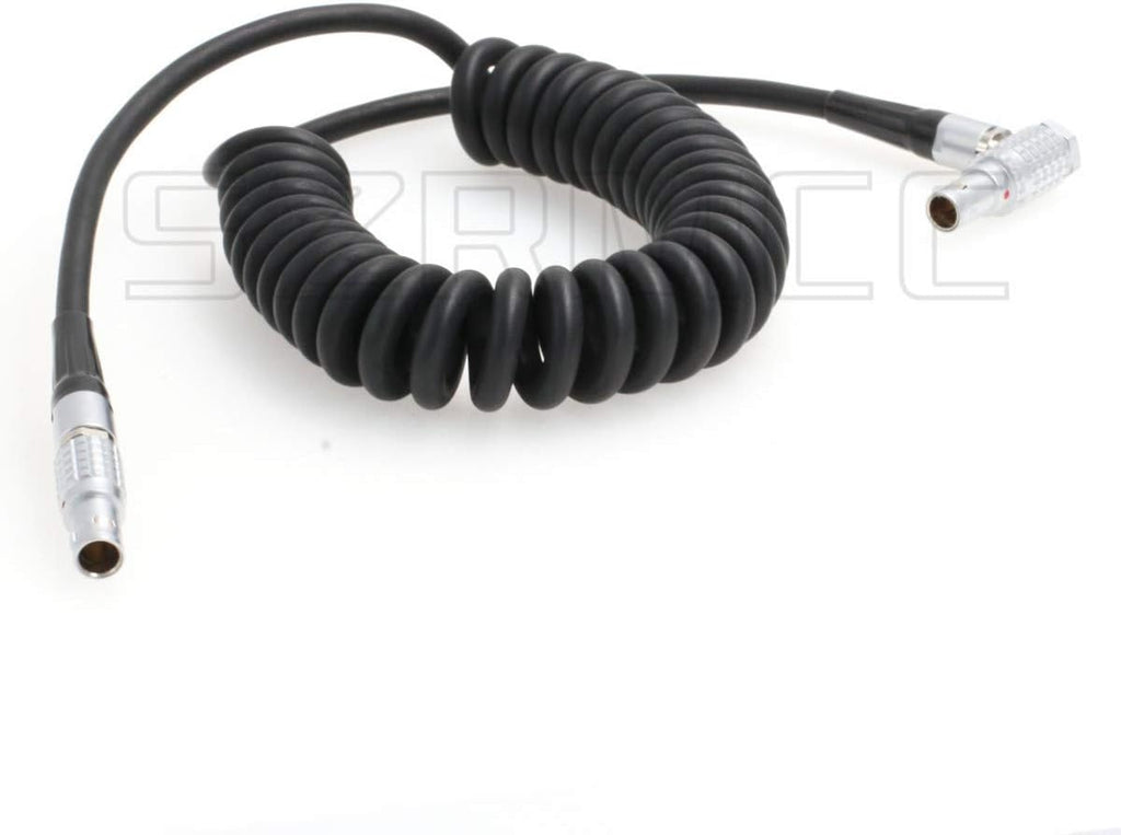 2 Pin Male to 2 Pin Male Coiled Power Cable Pack of 2 Q43320