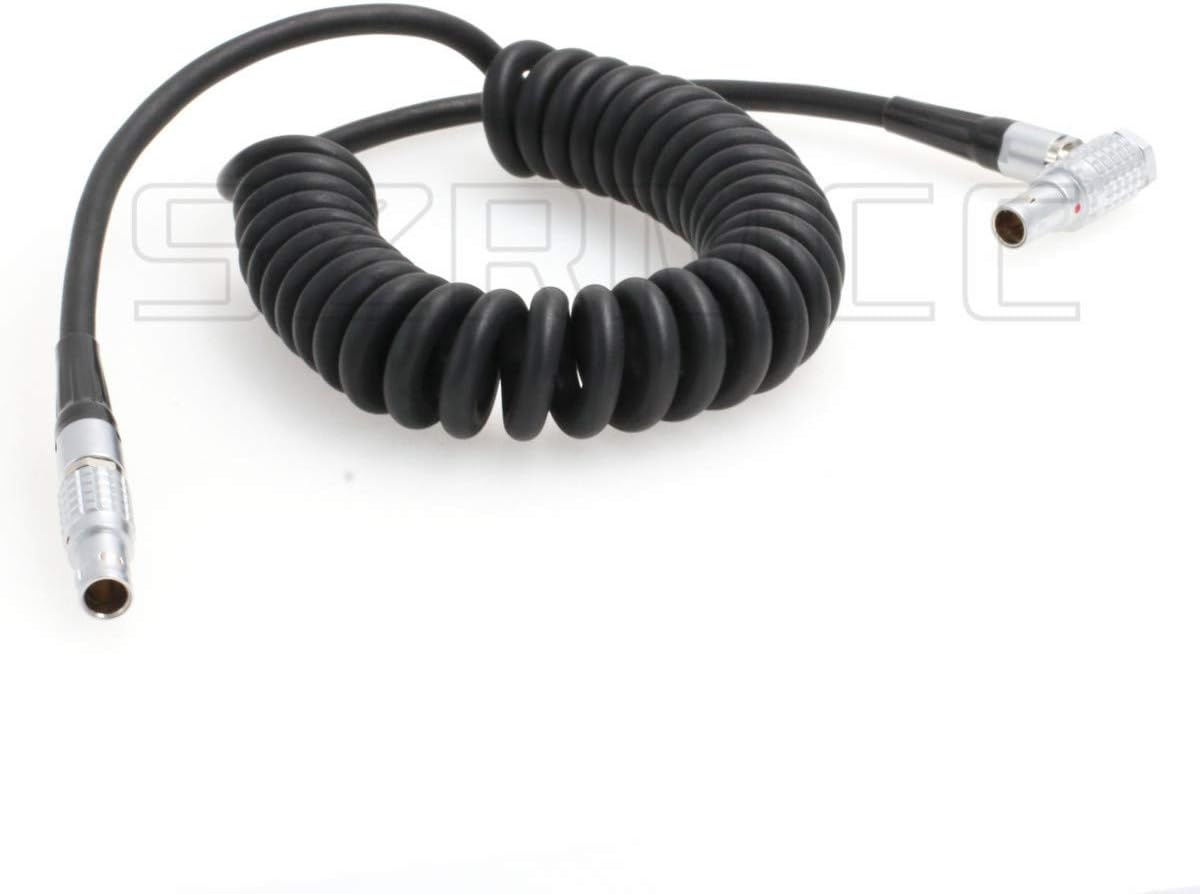 2 Pin Male to 2 Pin Male Coiled Power Cable Pack of 2 Q43320